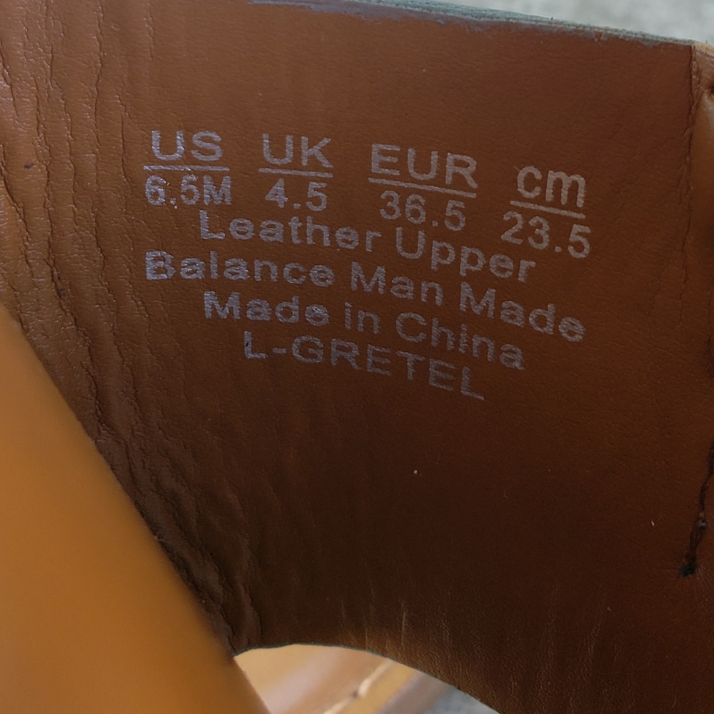 Franco Sarto Gretel Leather Sandal - Picture 4 of 5